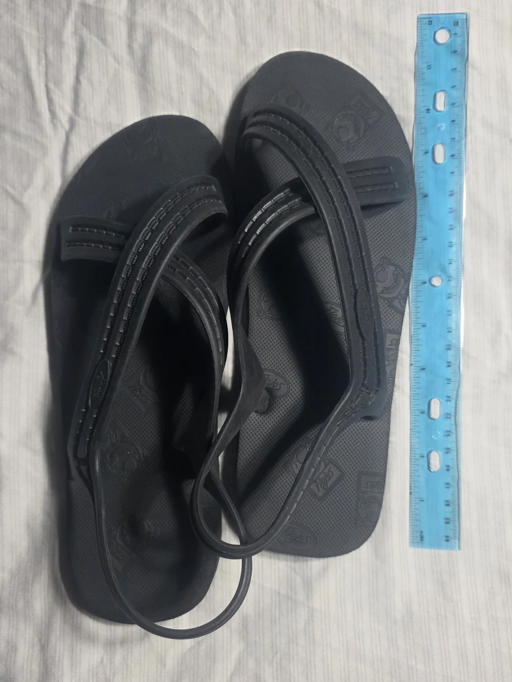 Flojos Black Slingback Sandals NWOT, US M 11/W 12